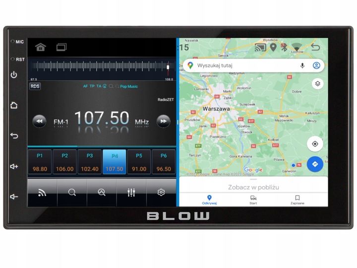 RADIO SAMOCHODOWE ANDROID 12 BLUETOOTH CARPLAY ANDROID AUTO MIRROR LINK zdjęcie 9