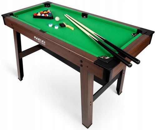 ZESTAW BILARDOWY MINI STÓŁ DO BILARDA BILARD DLA DZIECI DUŻY 4FT NEO-SPORT na Arena.pl