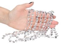 GIRLANDA ŚWIĄTECZNA ŁAŃCUCH NA CHOINKĘ GWIAZDKI