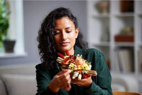 10314 - lego the botanical collection - stroik z suszonych kwiatów na Arena.pl