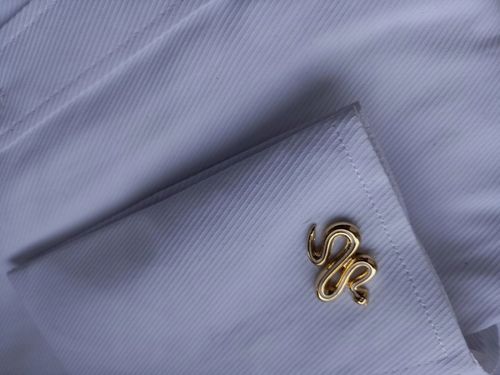 Srebrne spinki do mankietów Exciting z Perłą na Arena.pl