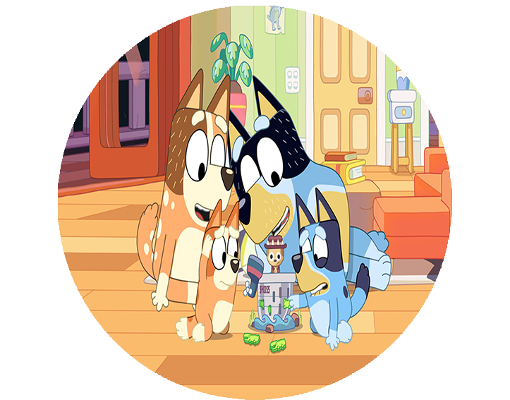 Podkładka pod myszkę Bluey zdjęcie 2