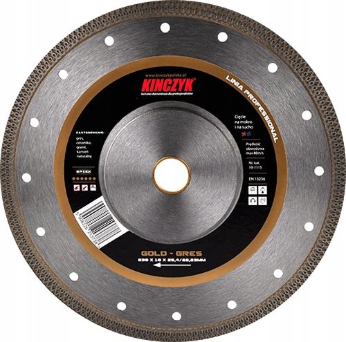tarcza gold-gres 125x1.0/1.4x10x22.23 kinczyk na Arena.pl
