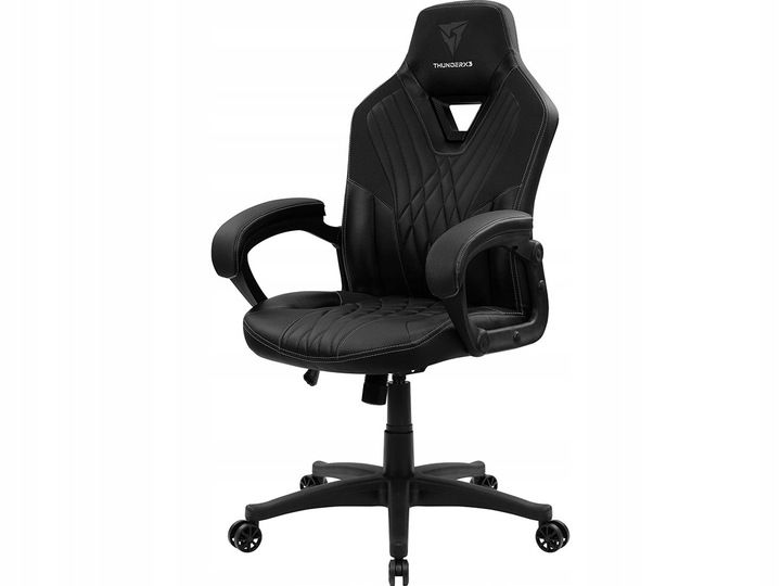 Fotel gamingowy ThunderX3 DC1 czarny biurowy zdjęcie 1