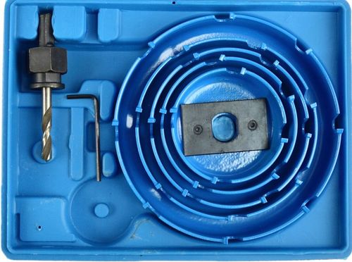 Otwornice widiowe GEKO 64-127 mm do drewna, płyt gipsowych i MDF 5 el. na Arena.pl