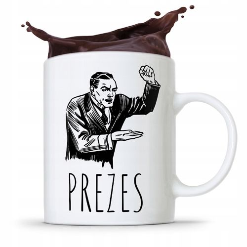 Dla Prezesa Viceprezesa Kubek Prezes Prezes Z Nadrukiem Ze Zdjęciem na Arena.pl