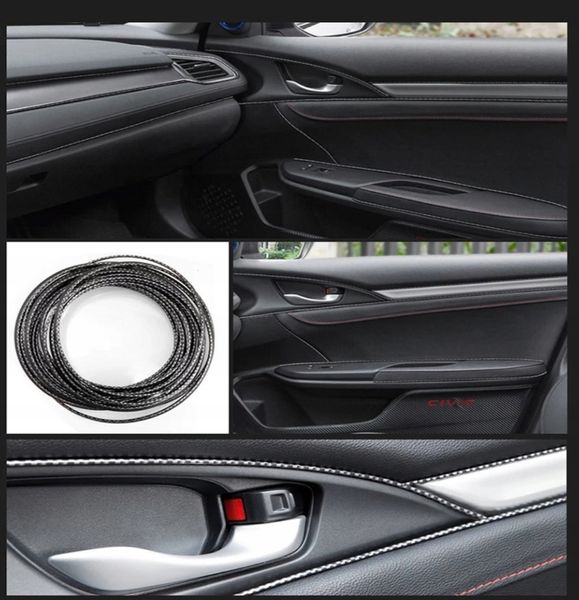 LISTWA TAŚMA OZDOBNA do auta Carbon styl Optyk a zdjęcie 6