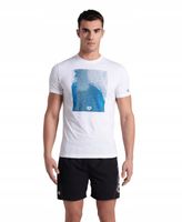 Koszulka męska T-shirt sportowy bawełniany okrągły dekolt Arena Solid R.M