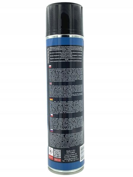 Smar silikonowy do konserwacji pasów bieżni olej profesjonalny spray 600 ml zdjęcie 3