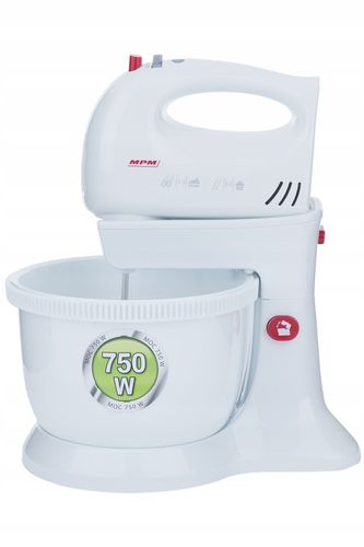 MIKSER KUCHENNY Z MISĄ OBROTOWĄ ROBOT KUCHENNY DO CIAST 750W na Arena.pl