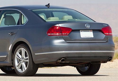 Volkswagen Passat - Chromowane Listwy Grill Atrapy Zderzaka Tuning zdjęcie 1