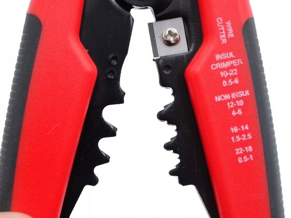 Szczypce do ściągania izolacji przewodów automat ściągacz 0.5-6mm 5003 zdjęcie 3