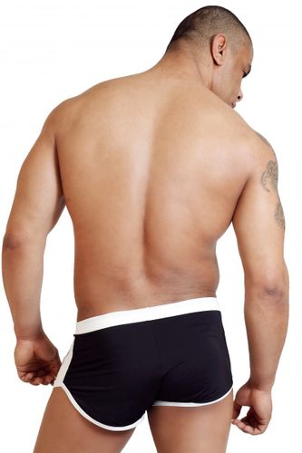 Luźne bokserki WJ 308 Black Trunks S na Arena.pl