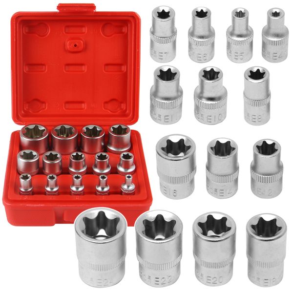 nasadki torx e4-e24 zestaw 14szt zdjęcie 1