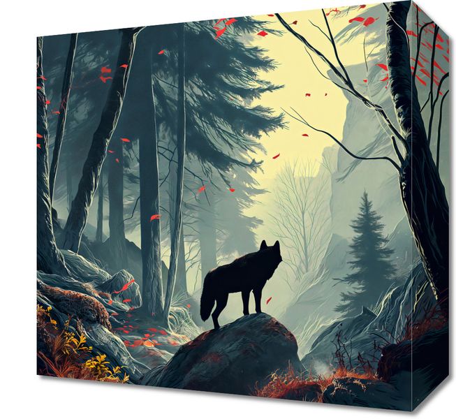 Obraz 30x30cm Leśne Echa zdjęcie 1