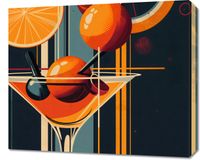 Obraz 60x50cm Koktajl w Stylu