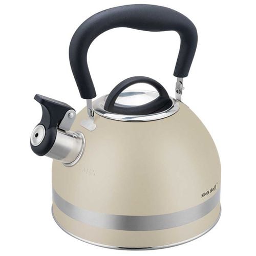 czajnik 1,8l z gwizdkiem kinghoff kh-1854 beżowy na Arena.pl