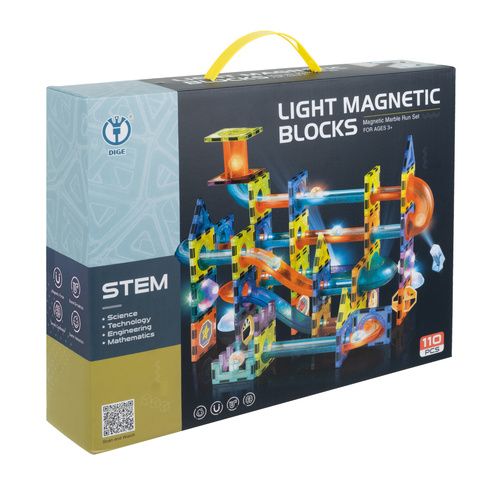Klocki Magnetyczne - Tor Kulkowy 110El. 25766 na Arena.pl