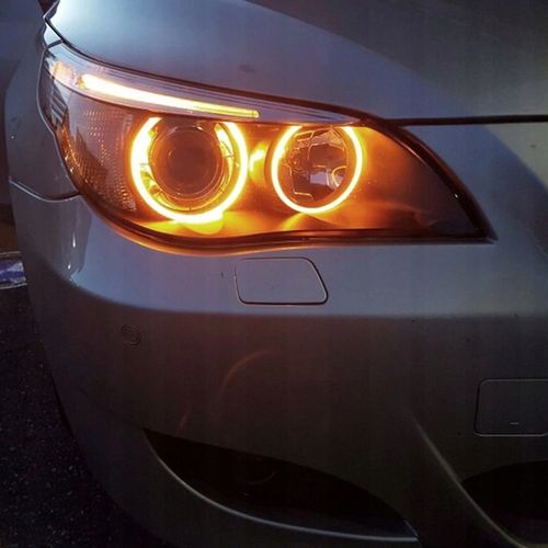 2x ŻARÓWKI BMW RINGI LED MARKER 10W do BMW E39 E53 E60 E61 E65 E87 6000K na Arena.pl