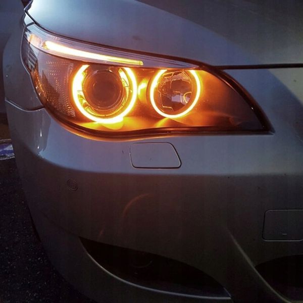 2x ŻARÓWKI BMW RINGI LED MARKER 10W do BMW E39 E53 E60 E61 E65 E87 6000K zdjęcie 8