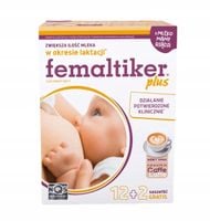 Femaltiker Plus wspomaganie LAKTACJI karmienie smak CAFFE LATTE 14 sasz