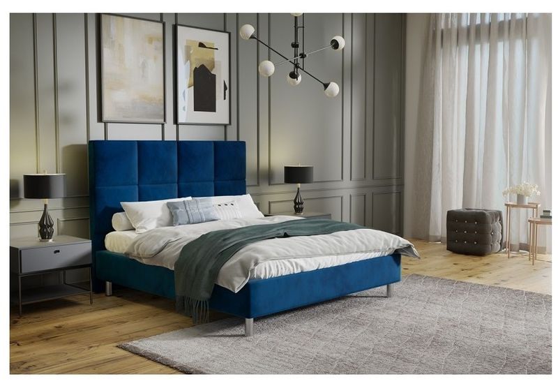 Wezgłowie tapicerowane kwadraty X2 80x120 zdjęcie 2