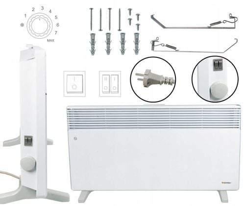 elektryczny grzejnik naścienny warmtec ewx-2000w na Arena.pl