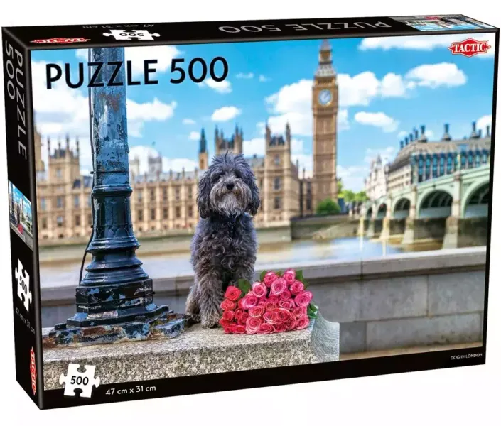 Puzzle 500 Dog in London zdjęcie 1