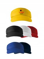 CZAPKA Daszek na głowę przeciwsłoneczny Z LOGO