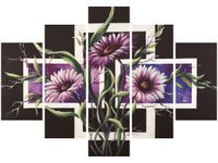 105CM 150CM OBRAZ 5 ELEM ASTRY DRUK