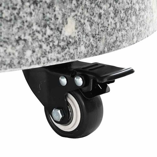 Podstawa do parasola Szary 45 x 45 x 45 cm Granit na Arena.pl