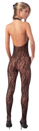 xqse kombinezon z siateczki czarny z perłami l/xl na szyję na Arena.pl