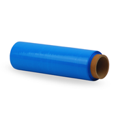 Folia stretch PÓŁRAP 250mm niebieska 0,5 kg 160 %