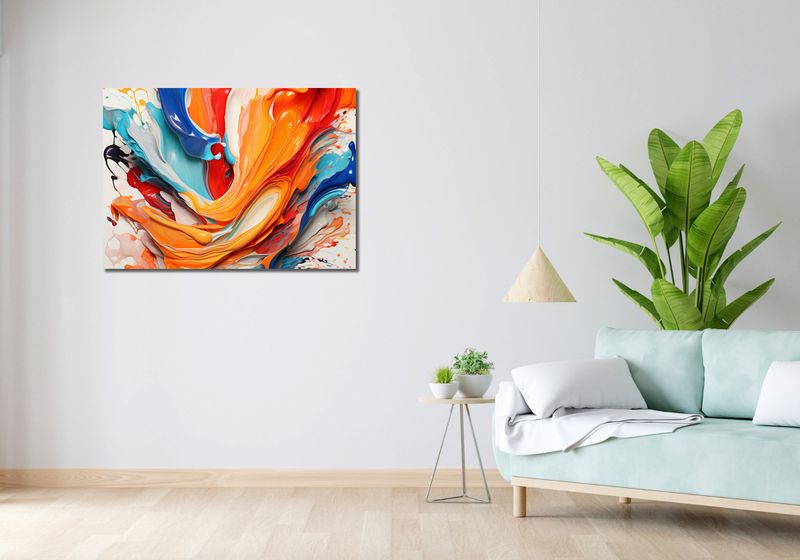 Obraz 100x70cm Taneczne Fale zdjęcie 2