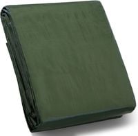 STARPYNG Plandeka 140 g/m² Wodoodporna i UV-Odporna 3x3 m Zielona