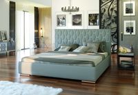 Łóżko podwójne tapicerowane BRILLIANT 140x200  Sypialniane Tapicerowane