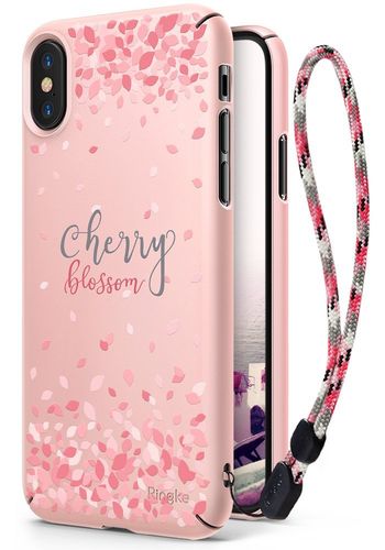 KOBIECE ETUI CASE WIŚNIA RINGKE SLIM IPHONE X na Arena.pl