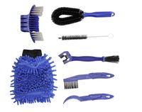 Zestaw do czyszczenia, mycia i pielęgnacji roweru 7 elementów