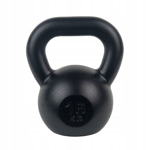 16 kg KETTLEBELL Kettle Odważnik HANTLA Żeliwna PL na Arena.pl