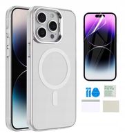 Etui do IPHONE 15 PLUS magsafe case obudowa matowy kolory + folia ochronna