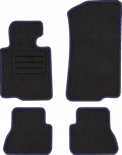 DYWANIKI DO BMW 3 E46 CABRIO NIEBIESKI NA WYMIAR na Arena.pl