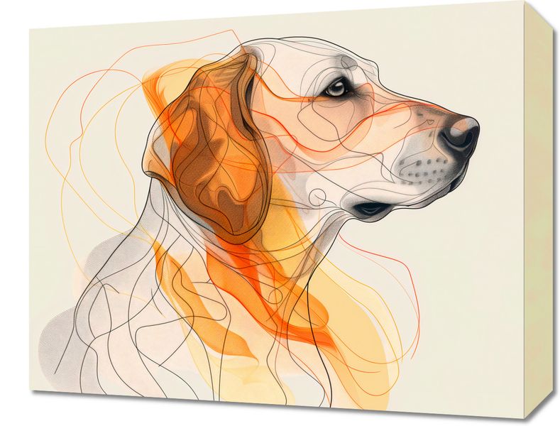 Obraz 50x40cm Kontur Profilowego zdjęcie 1