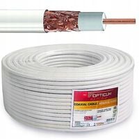 KABEL PRZEWÓD KONCENTRYCZNY KONCENTRYK ANTENOWY LTE 4K HD MIEDŹ CU - 100M