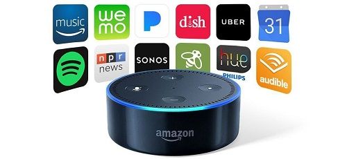 Asystent głosowy Amazon Echo dot czarny na Arena.pl