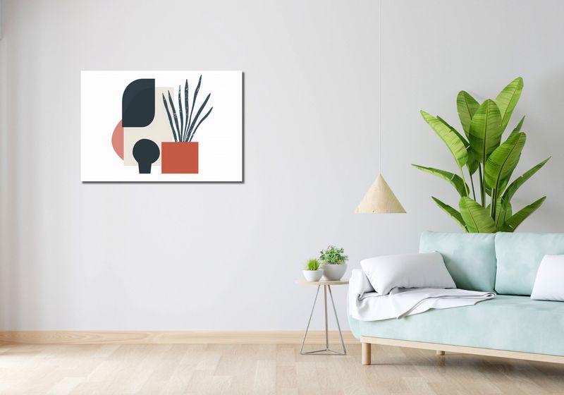 Obraz 90x60cm Zamknięte Myśli zdjęcie 2