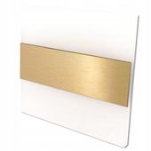 Oświetlenie schodowe oprawa lampka schodowa LED 230V Q31 Złota /