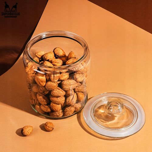 Słoik szklany 4 L pojemnik kuchenny na GRZYBY SUSZONE ŻYWNOŚĆ MĄKĘ KAWĘ na Arena.pl