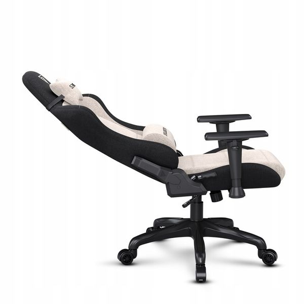 Fotel Gamingowy Materiałowy Obrotowy Biurowy Krzesło Gracza Kubełek Sense7 zdjęcie 12