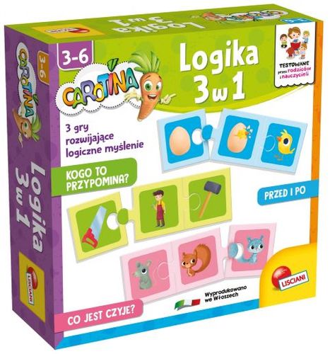 lisciani carotina logika 3w1 9253 na Arena.pl
