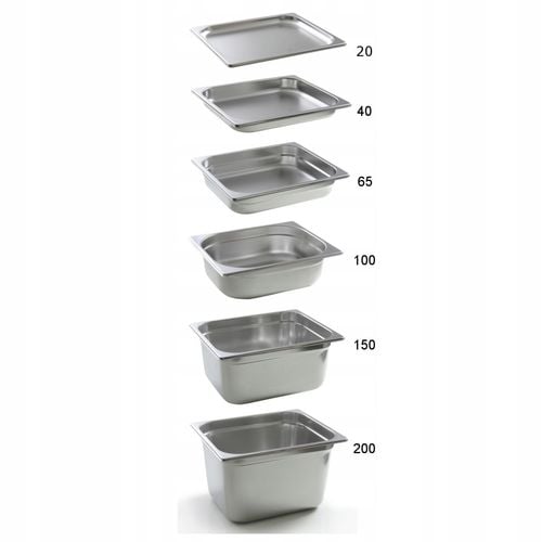 Pojemnik GN 1/2 perforowany - wys. 65 mm - Hendi 802434 na Arena.pl